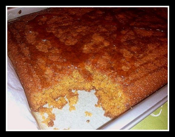 GOLDEN SYRUP CAKE - boskie zote ciasto